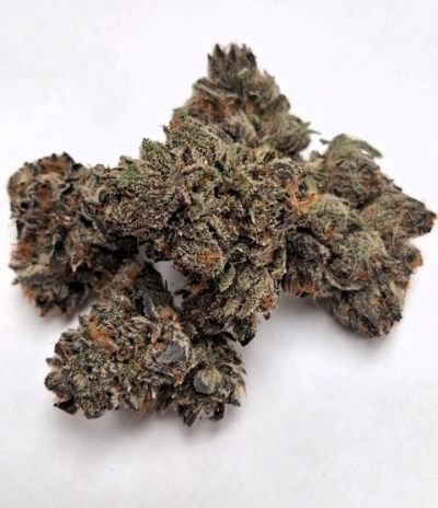 Cannabis bud macro photography